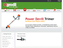 Tablet Screenshot of agrodil.co.rs